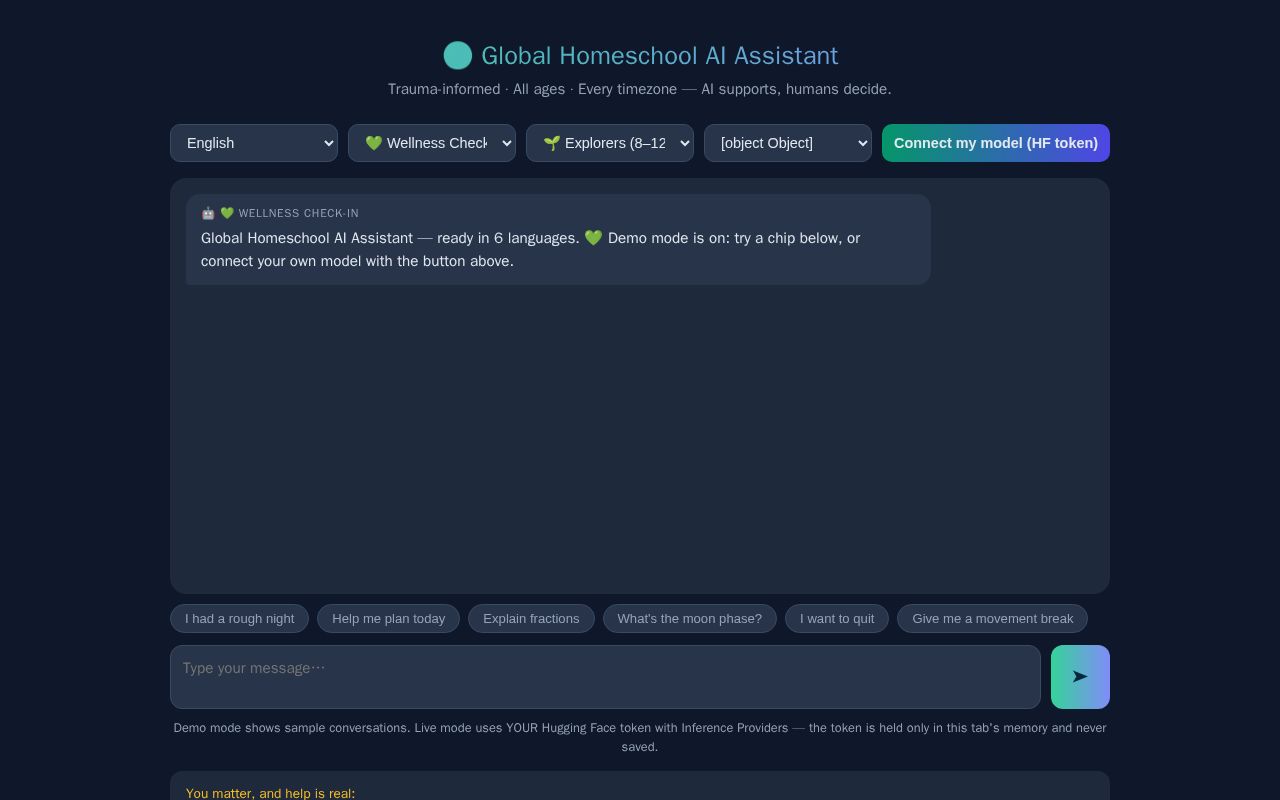 Preview of Global Homeschool Ai