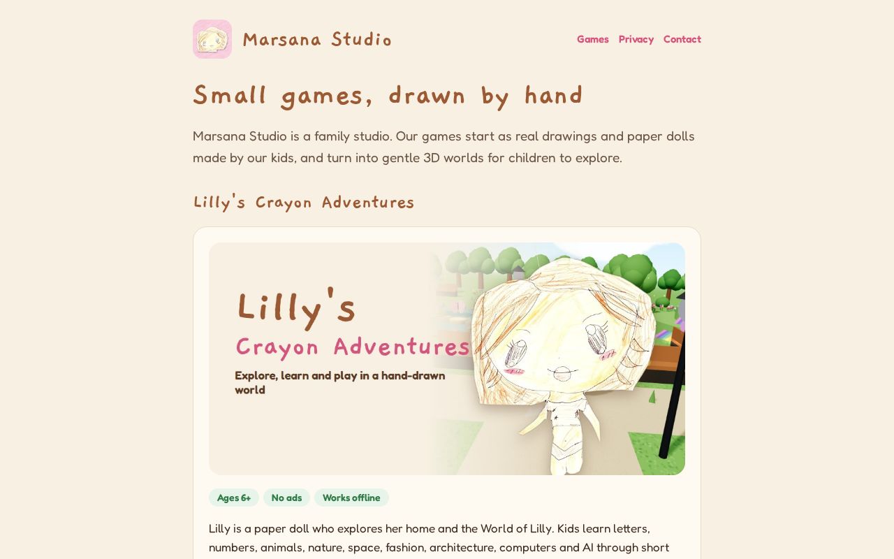 Preview of Marsanastudio Github Io