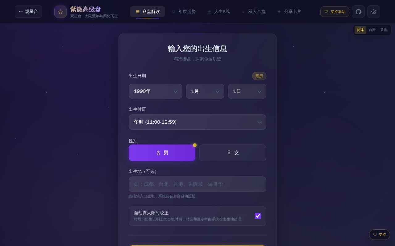 Preview of Guanxingtai Ziwei
