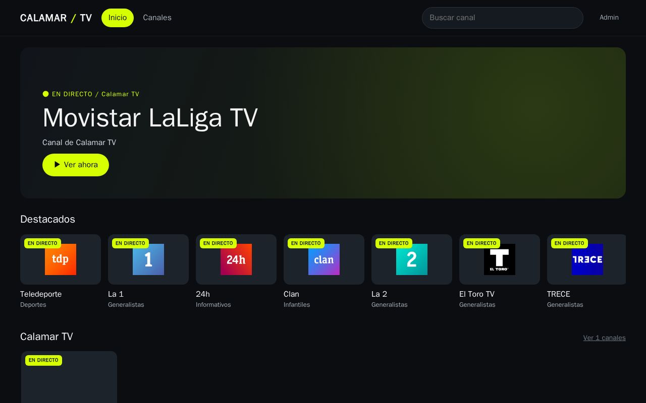 Preview of Calamar TV