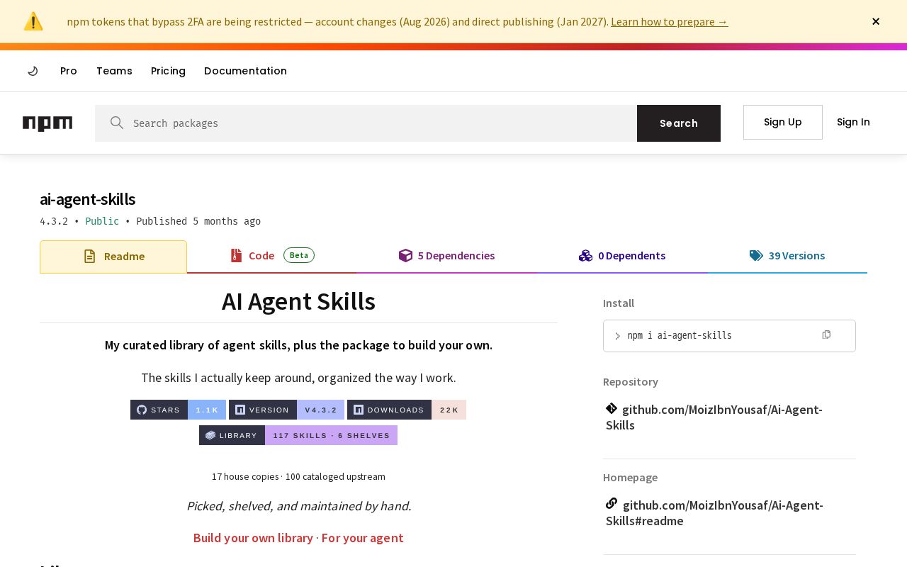 Preview of Ai Agent Skills