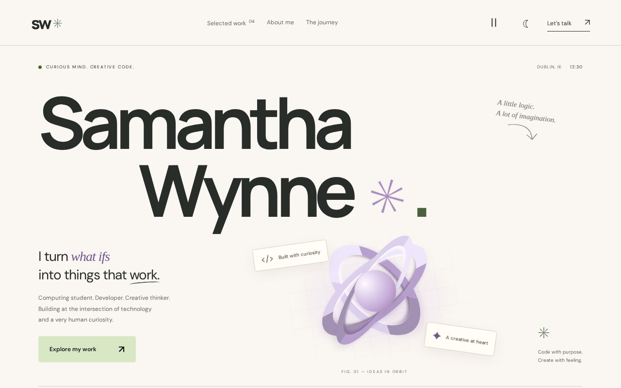 Preview of Samantha Hannah Wynne Github Io