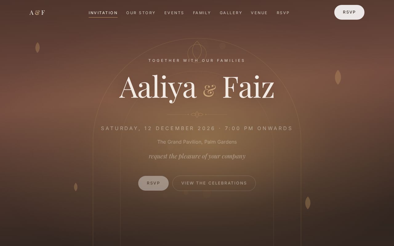 Preview of Faiz Marriage
