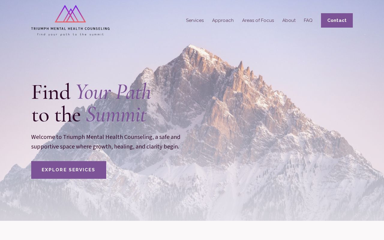 Preview of Triumph Mental Health