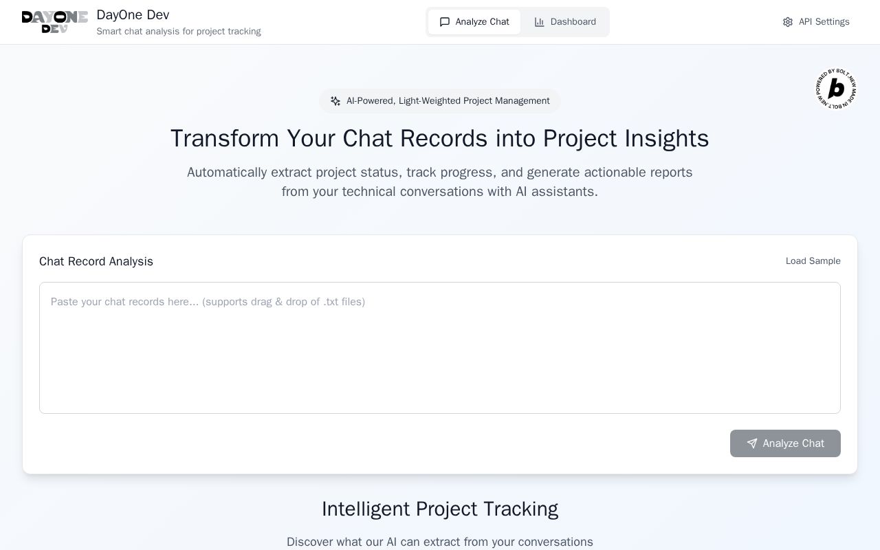Preview of DayOne Dev
