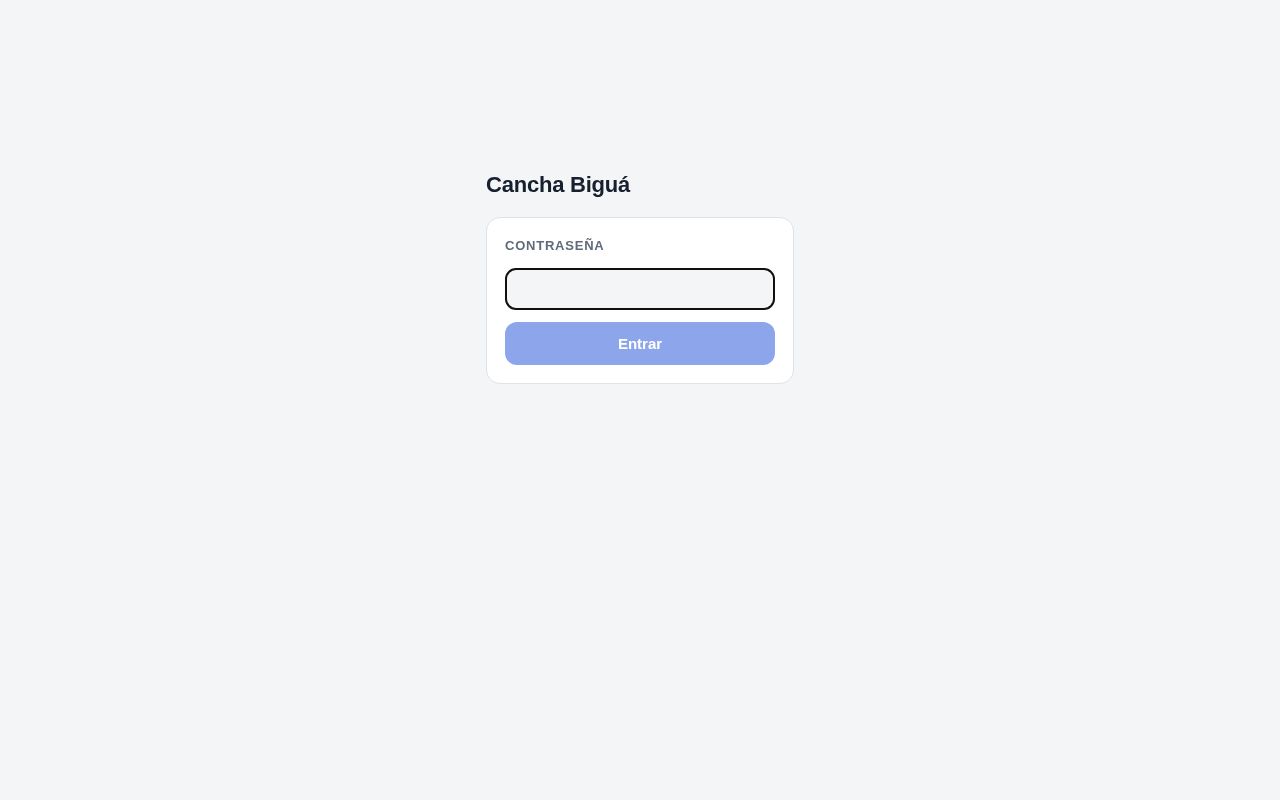 Preview of chiche's app para reservar canchas