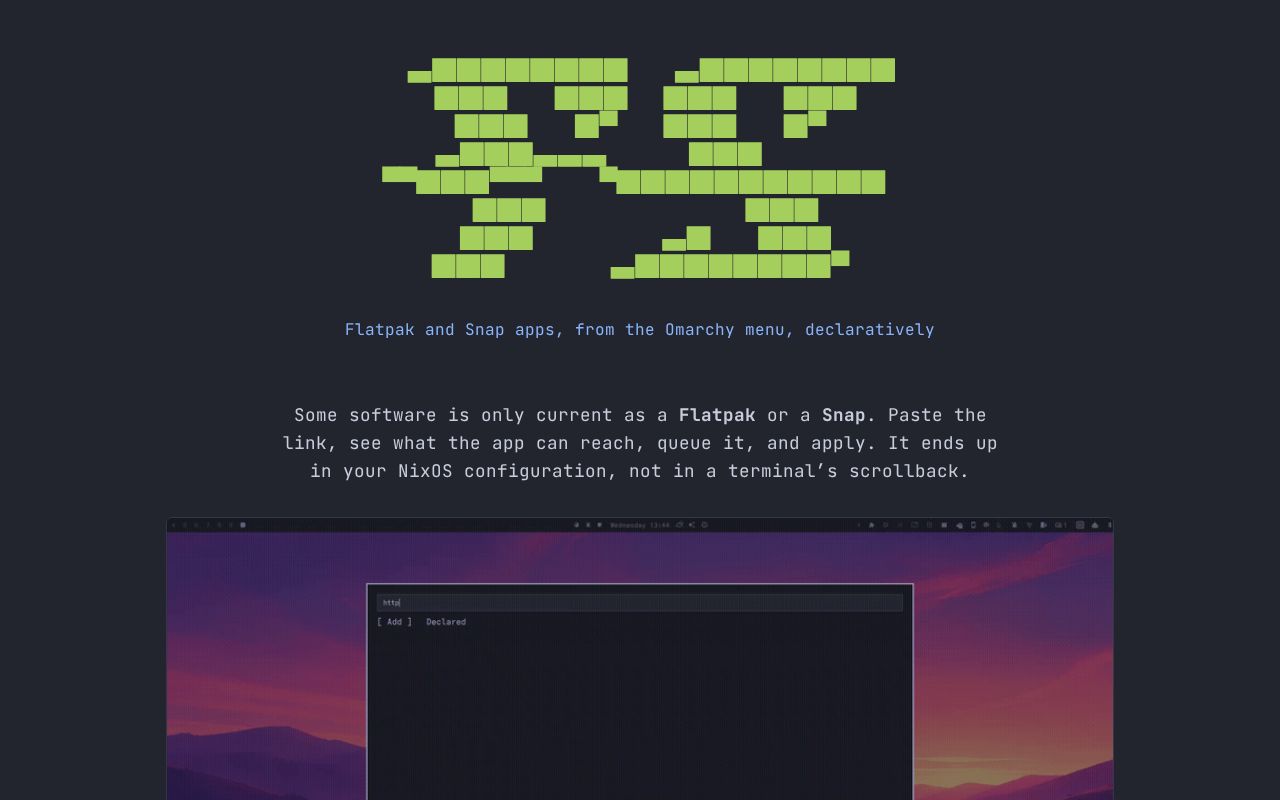 Preview of Nixarchy Flatsnap