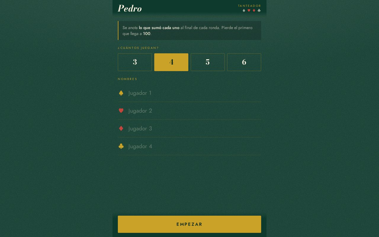 Preview of Anotador Pedro