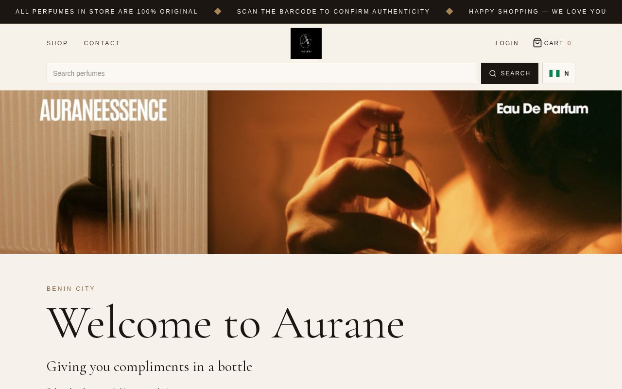 Preview of Aura Perfumes