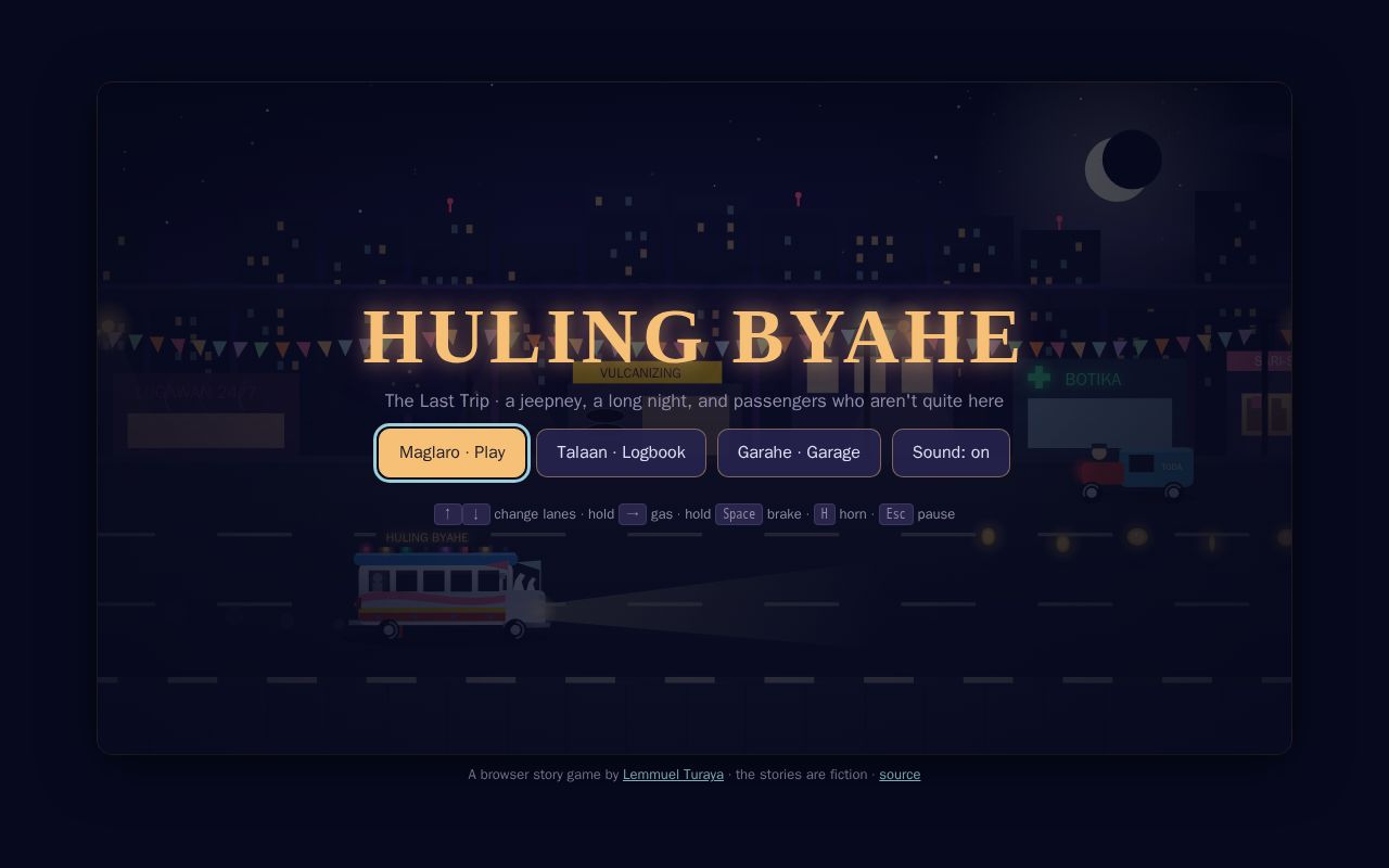 Preview of Huling Byahe