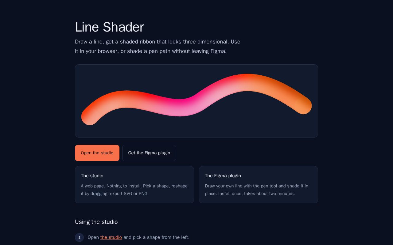 Preview of Line Shader