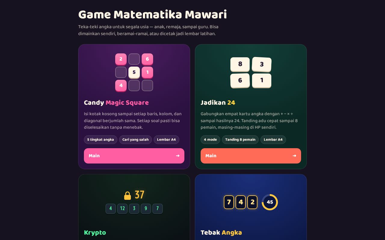 Preview of Mawari Games