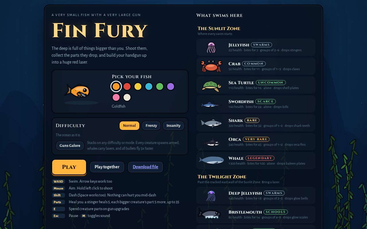 Preview of Fin Fury