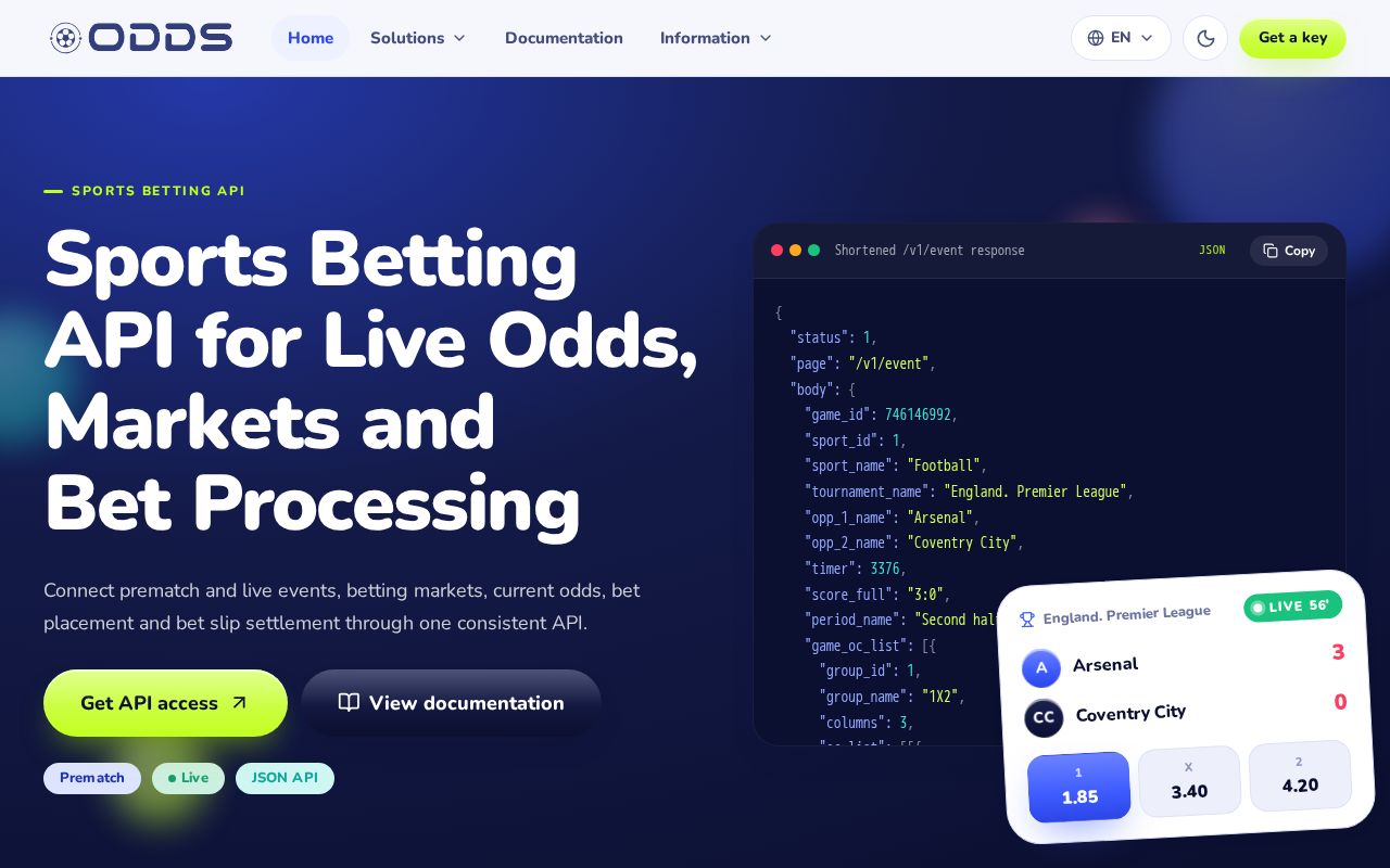 Preview of Odds Tools