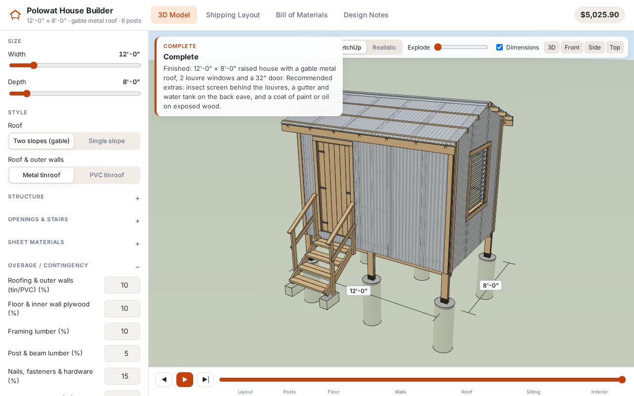 Preview of House Builder