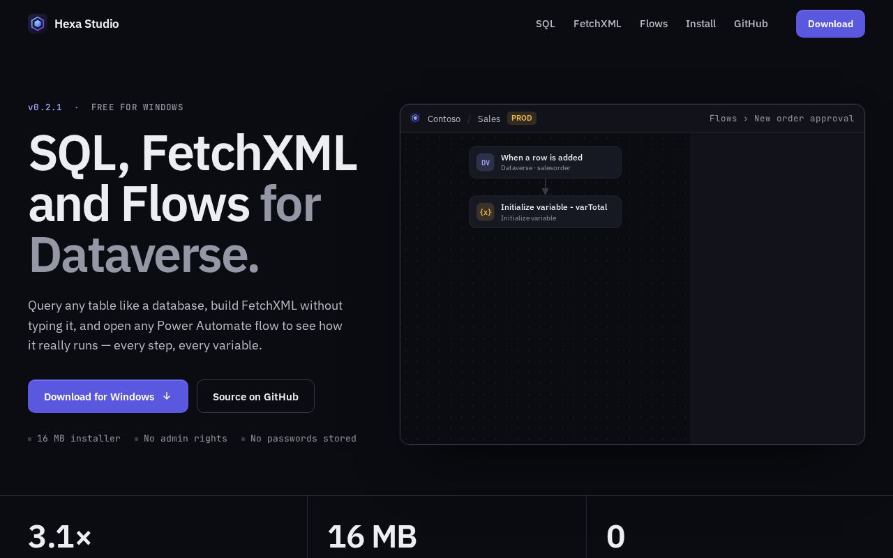 Preview of LandingPageMSTool