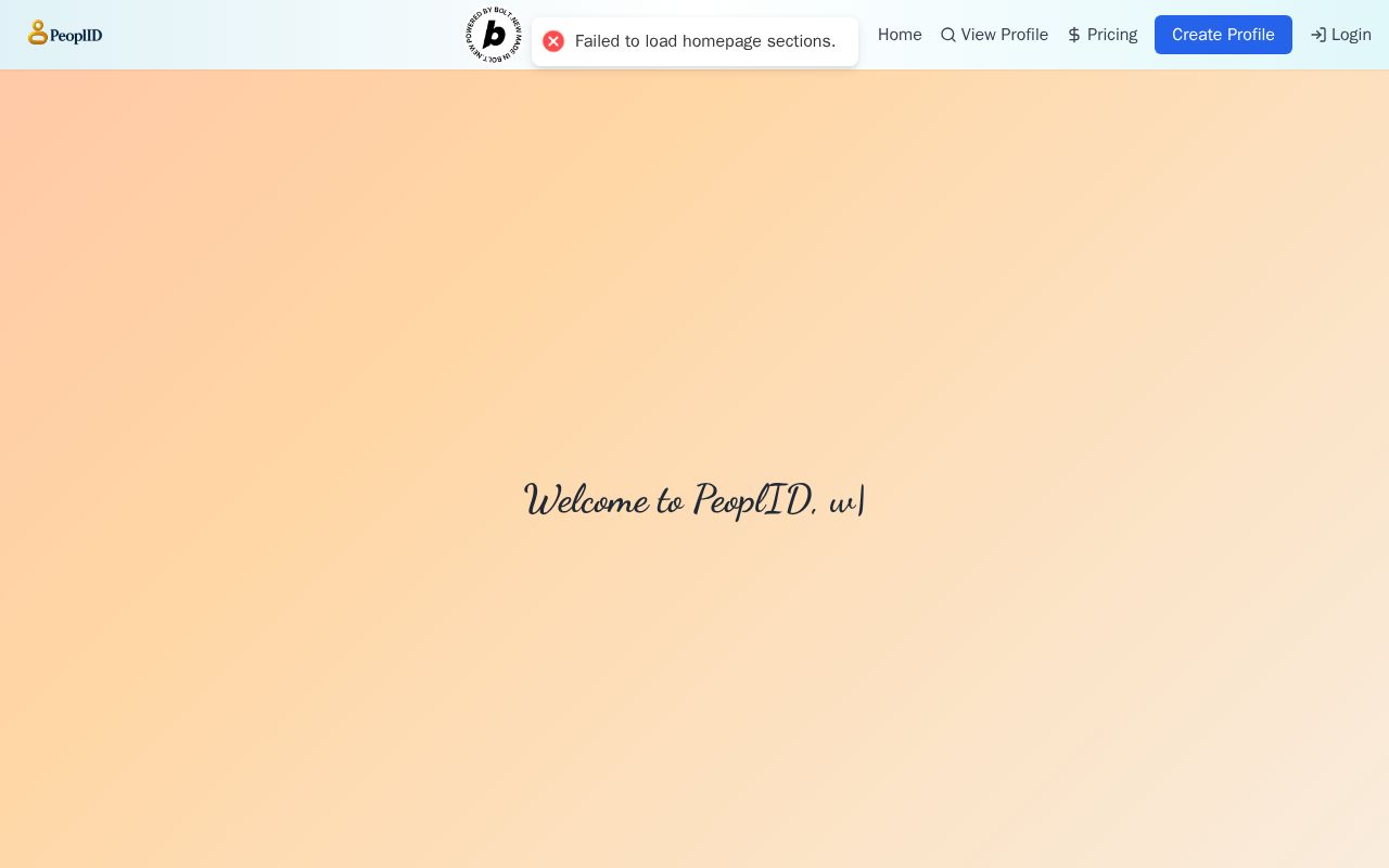 Preview of PeoplID - Your Digital Legacy Hub
