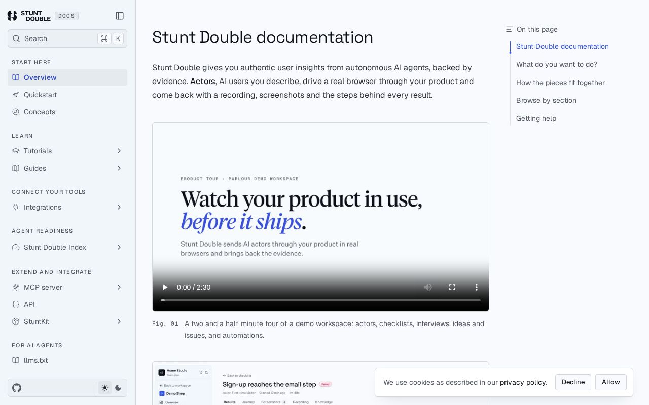 Preview of Docs