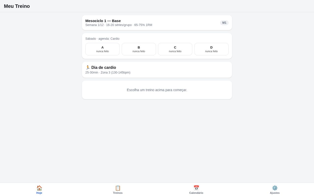 Preview of Training App