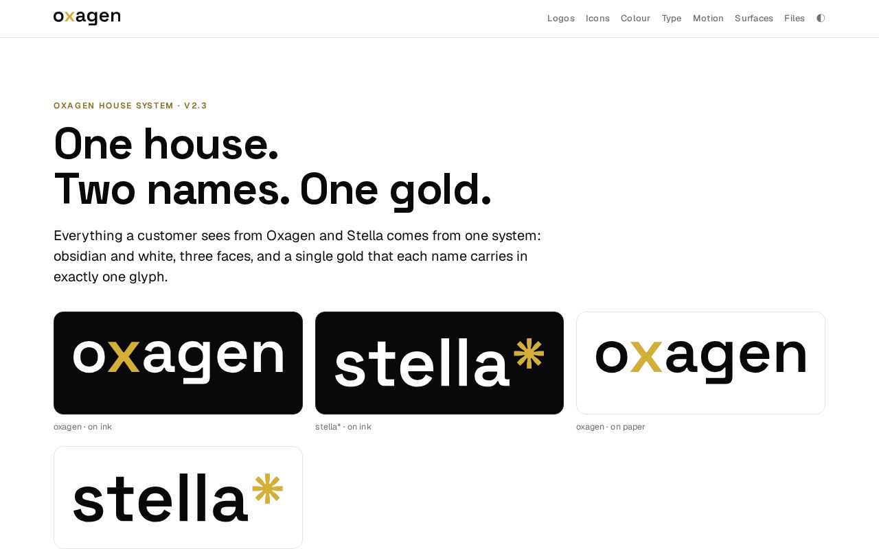 Preview of Oxagen Brand