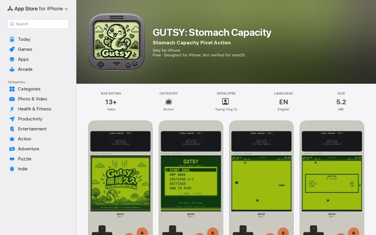 Preview of GUTSY: Stomach Capacity