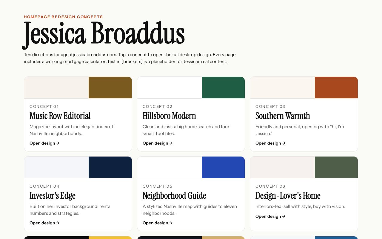 Preview of Jessica Broaddus Concepts