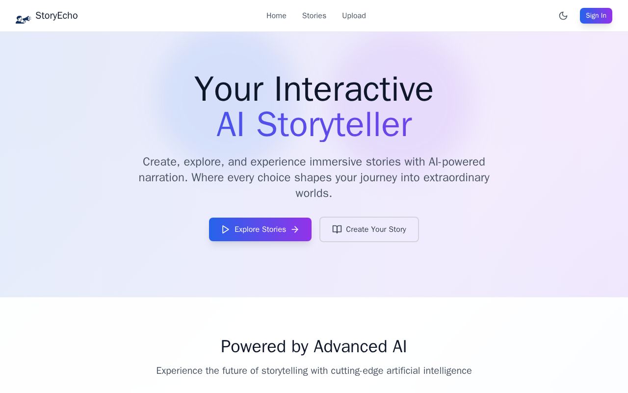 Preview of storyEcho