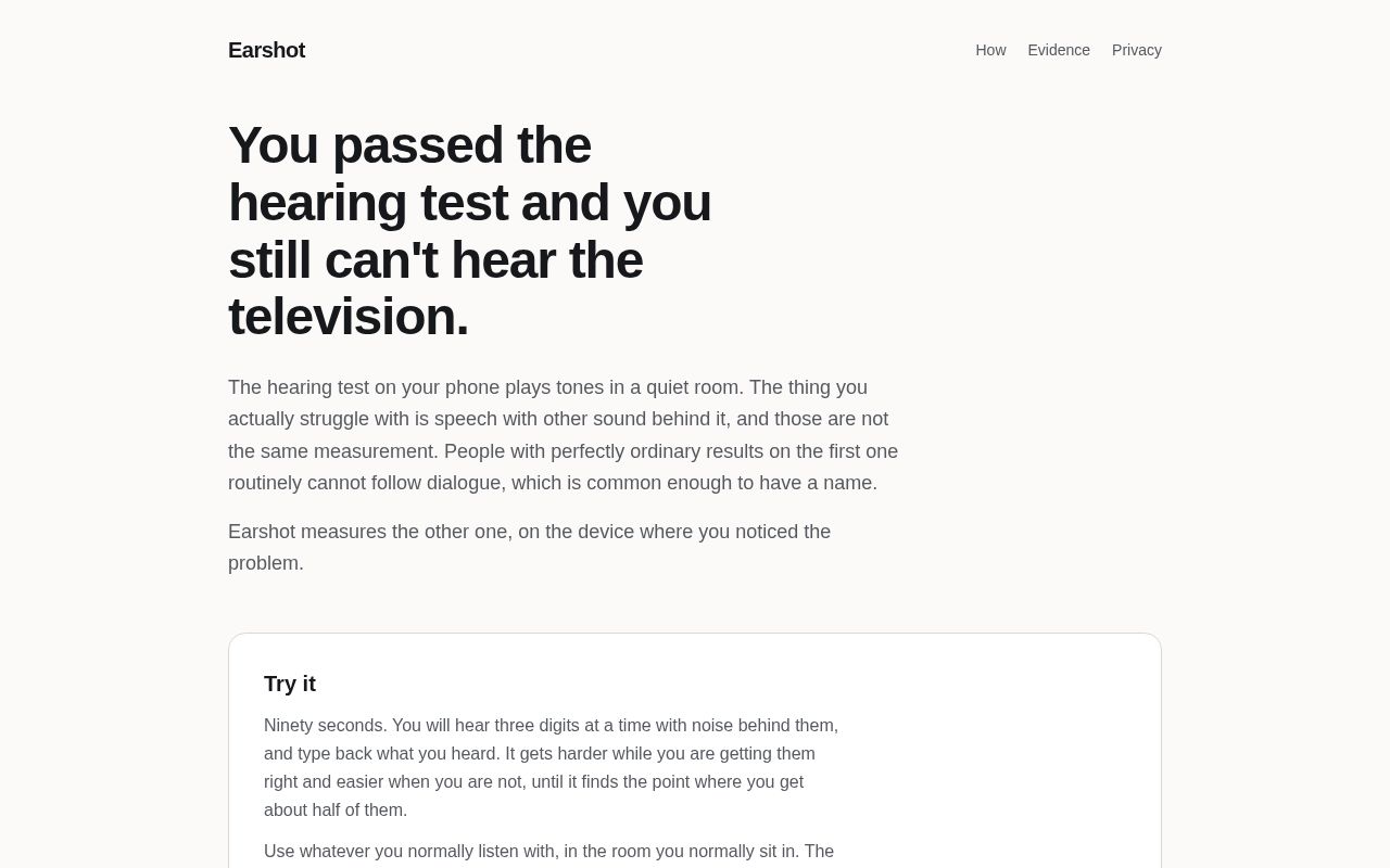 Preview of Earshot