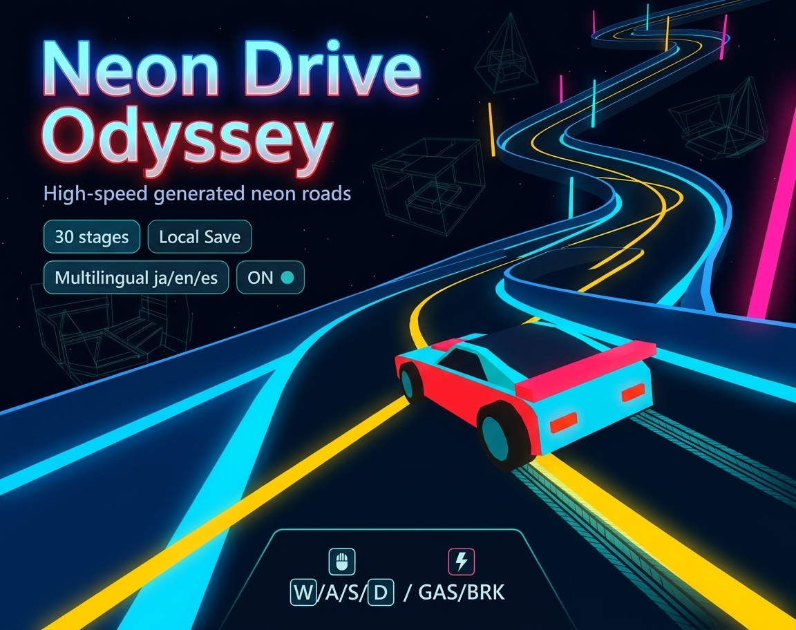 Preview of Neon Drive Odyssey