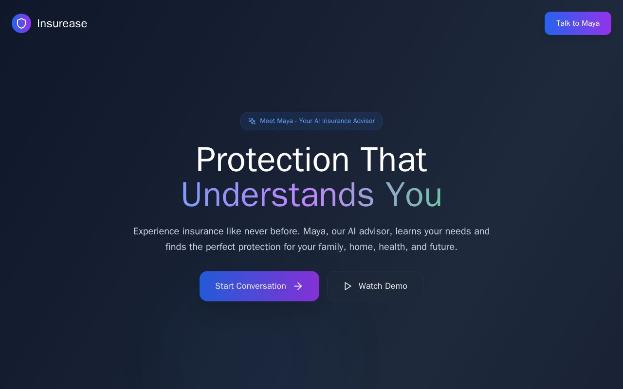 Preview of Insurease: A Liquid UI Platform