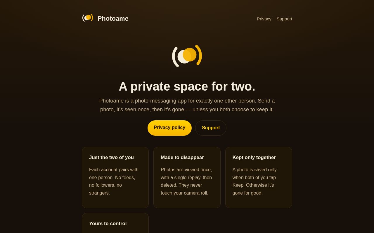Preview of Photoame Web