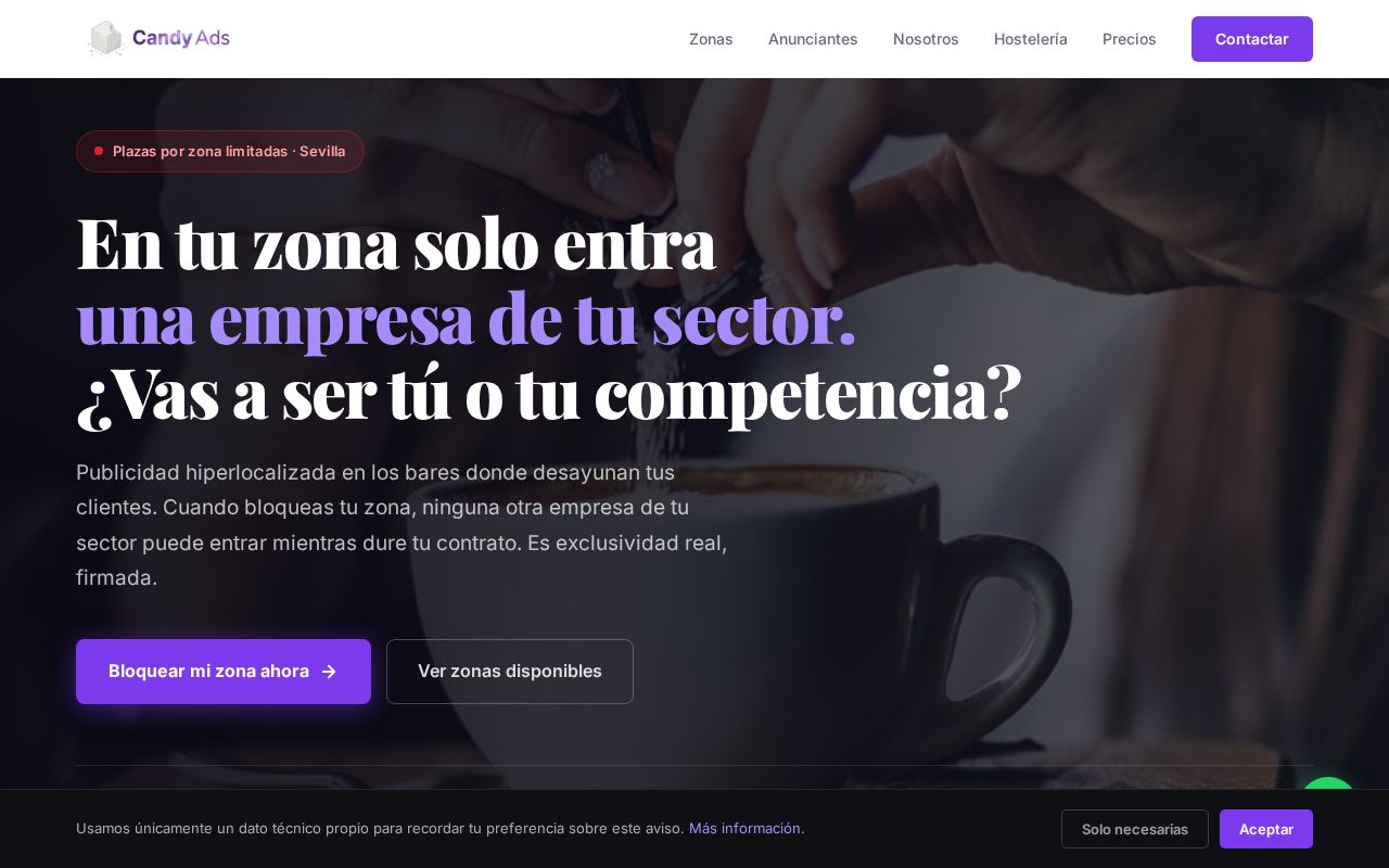 Preview of Candyads Web