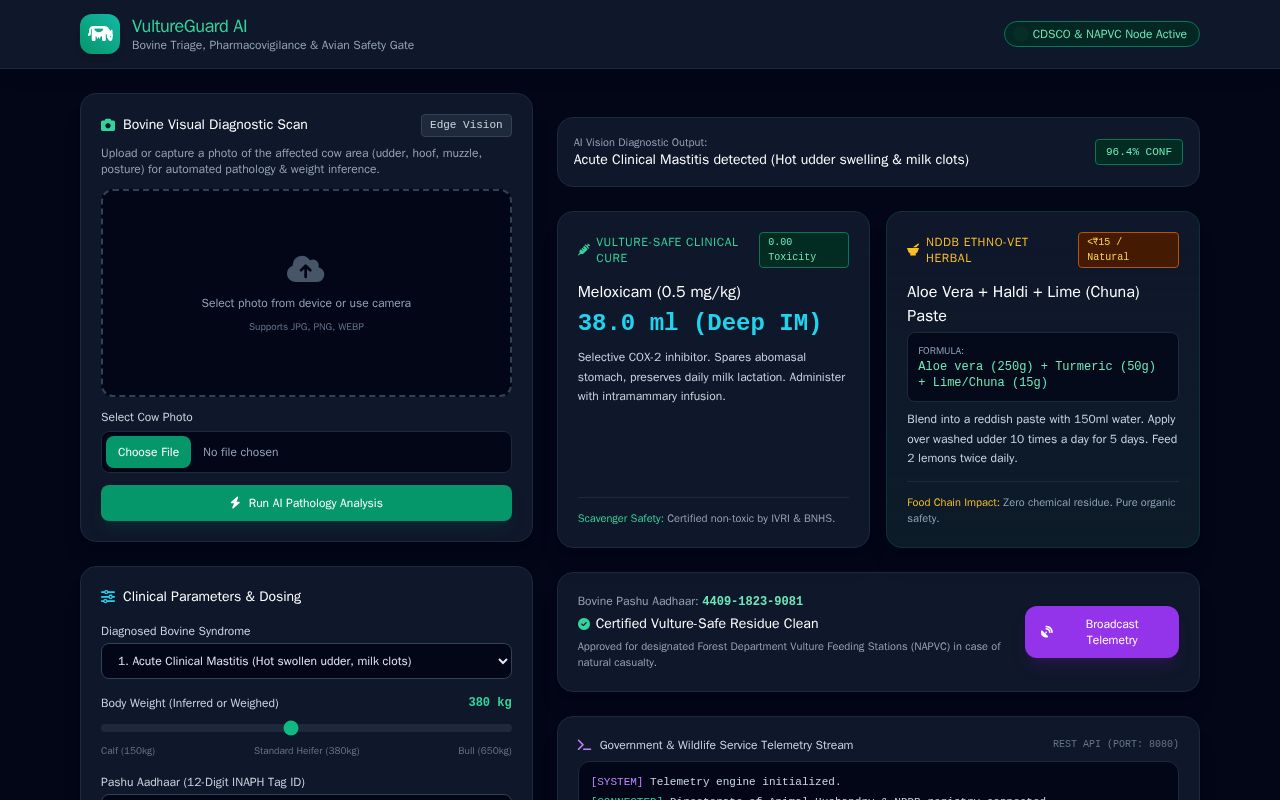 Preview of Vulturesafe.ai