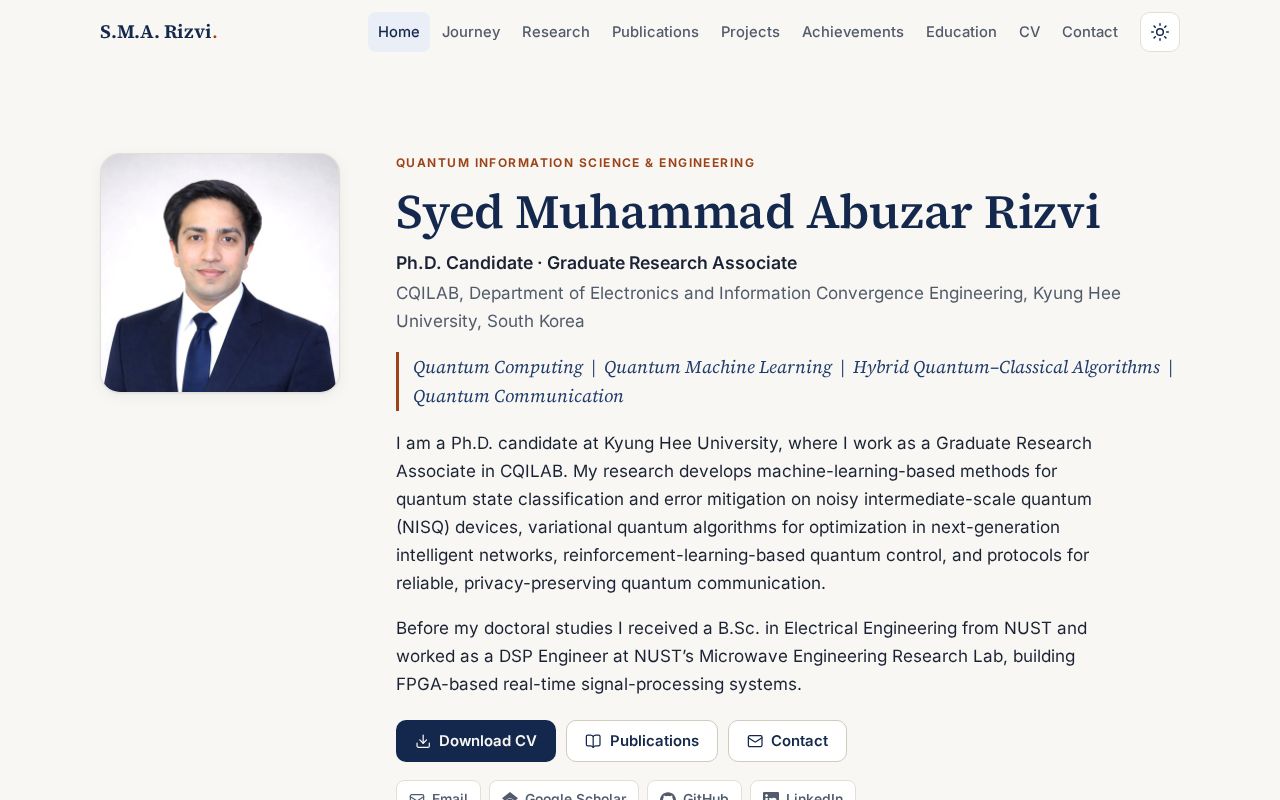 Preview of Smabuzarrizvi Github Io