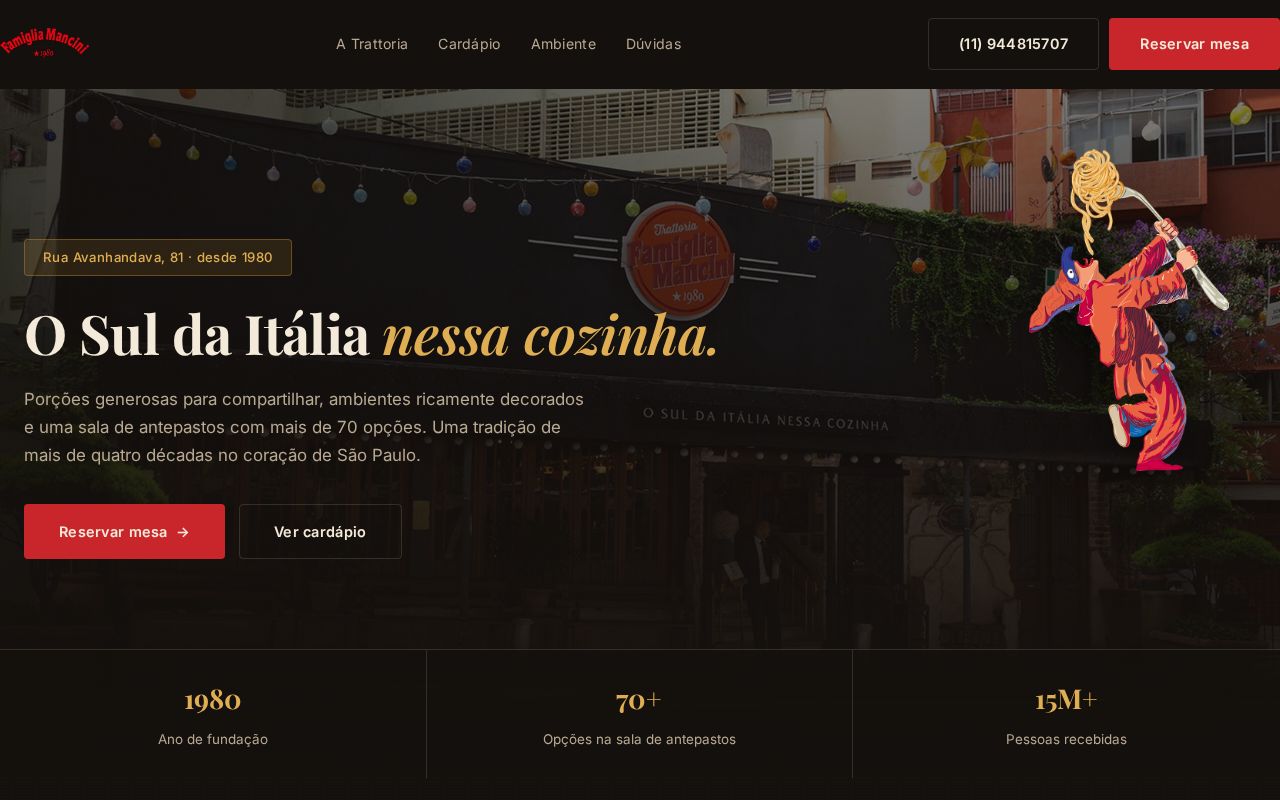 Preview of Famiglia Mancini Trattoria