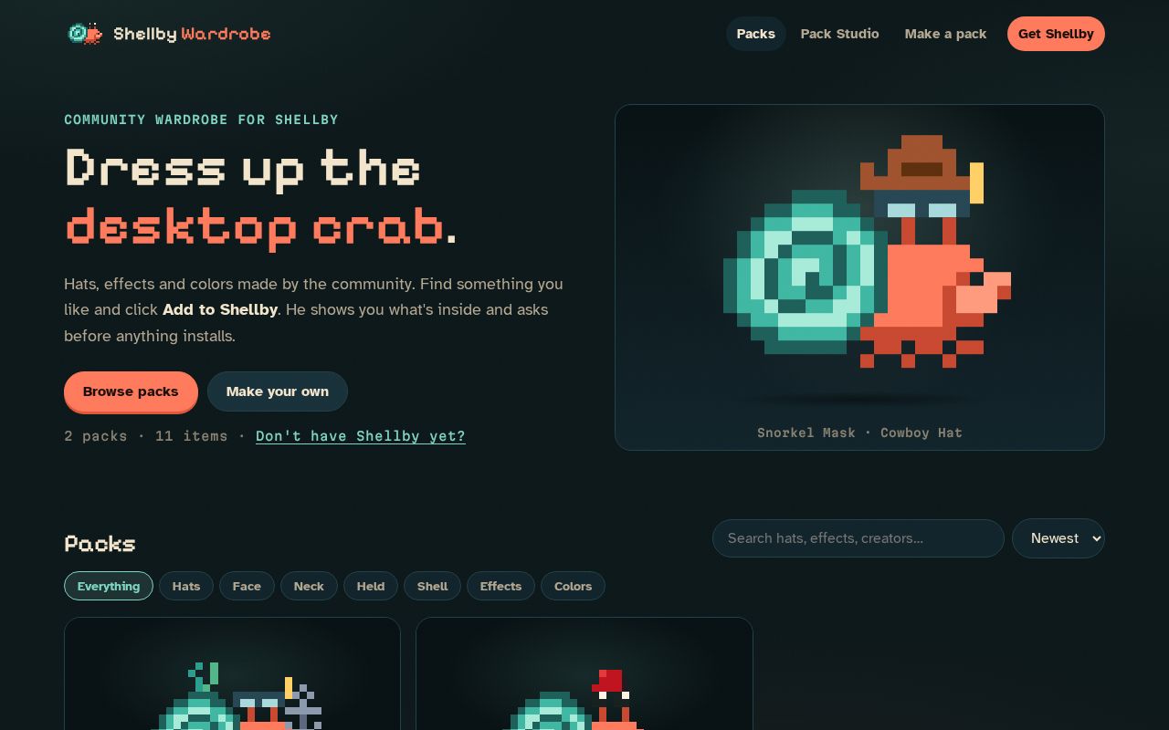 Preview of Shellby Packs
