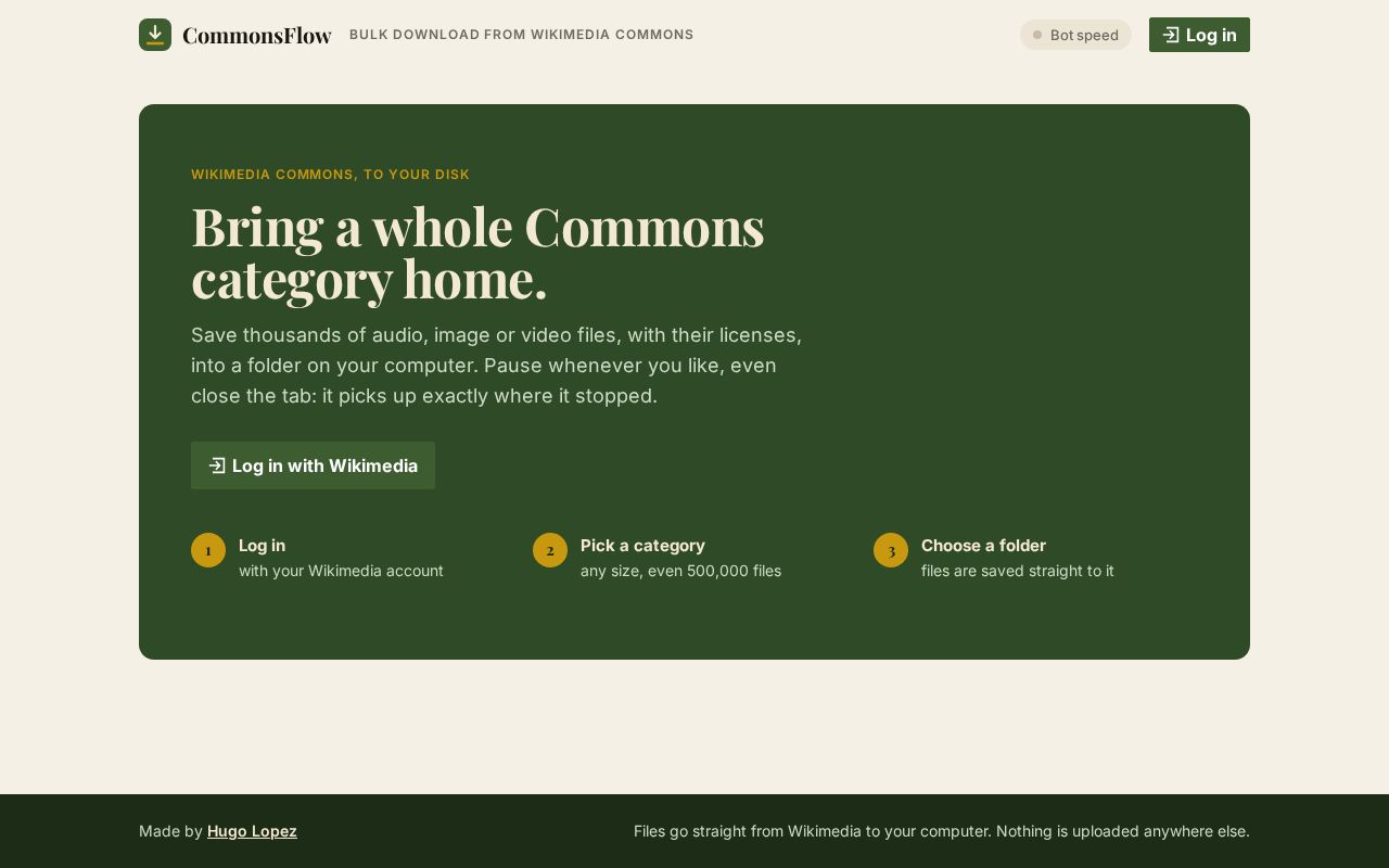 Preview of Commons Flow