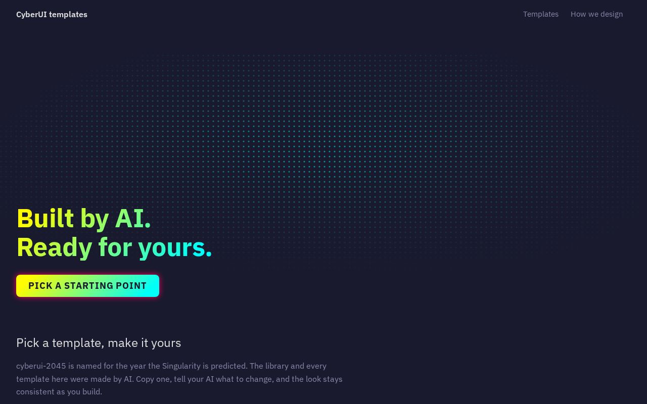 Preview of Cyberui Templates
