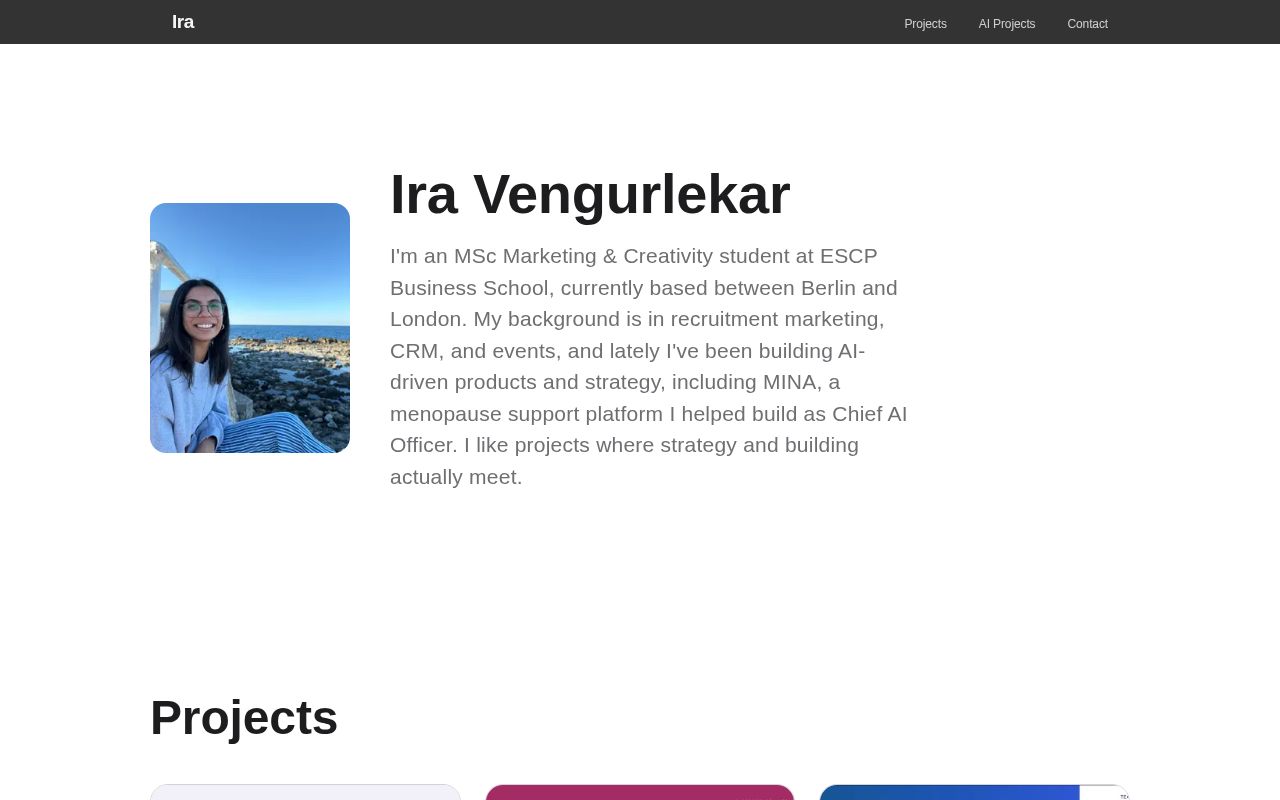 Preview of Ira Projects