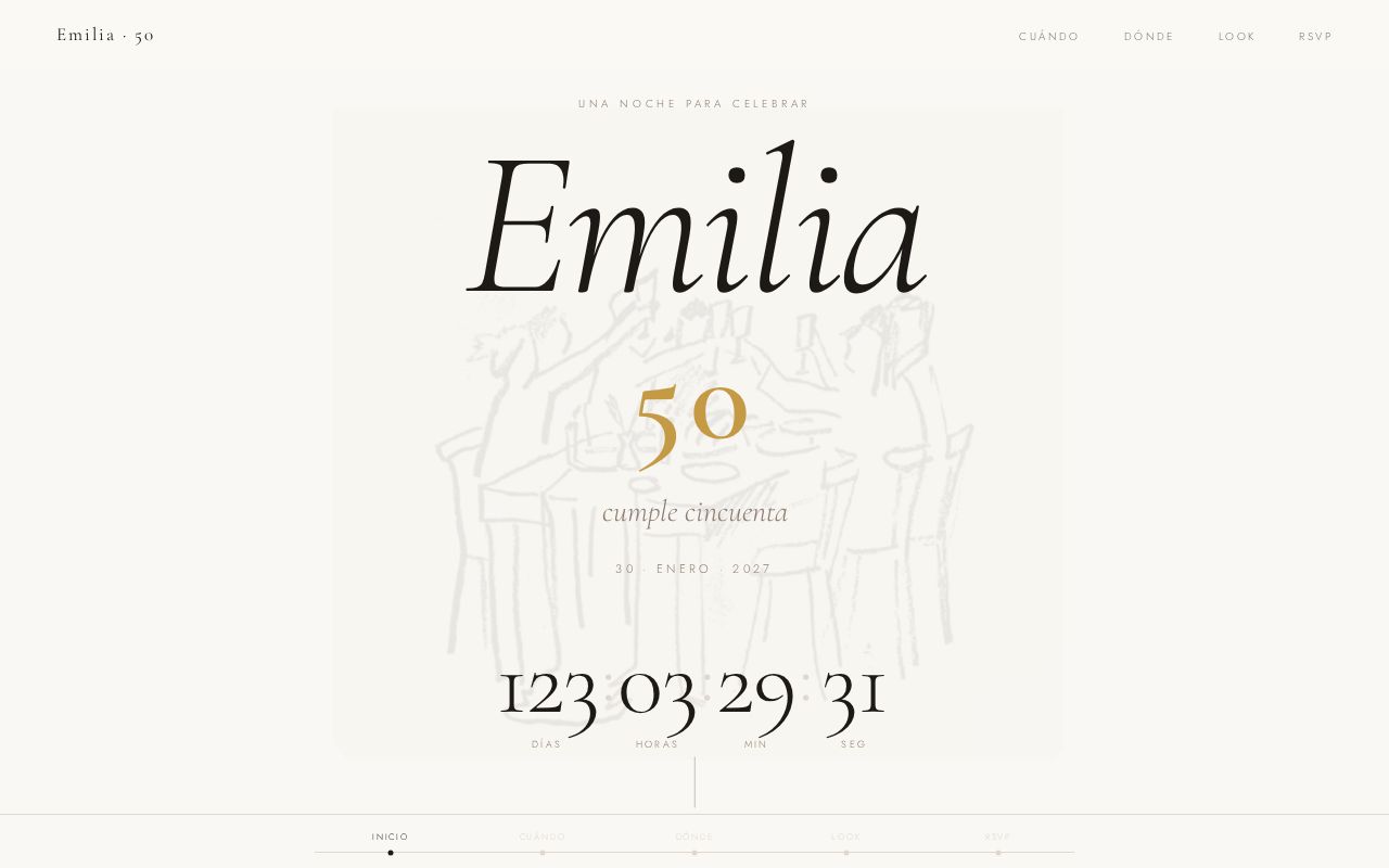 Preview of Invitacion Maria50