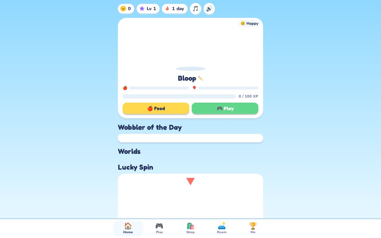Preview of Wobble World