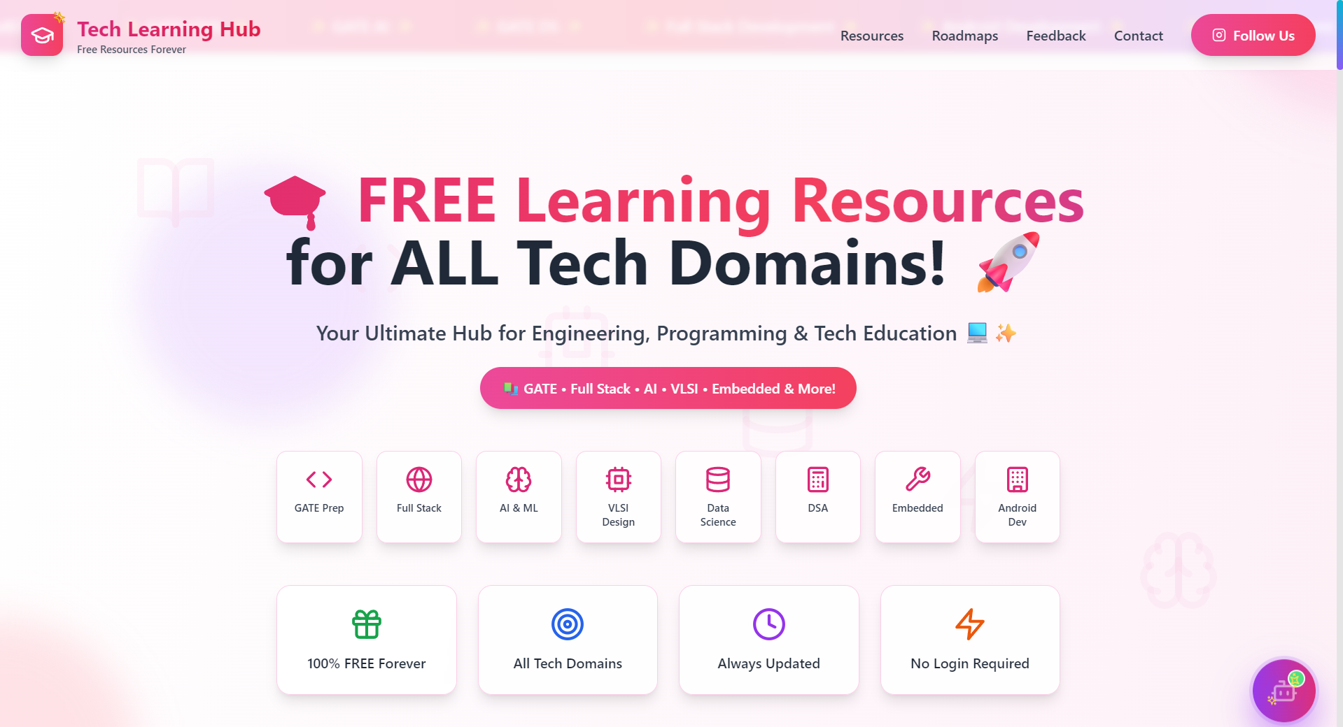 Preview of FREE Learning Resources for ALL Tech Domains