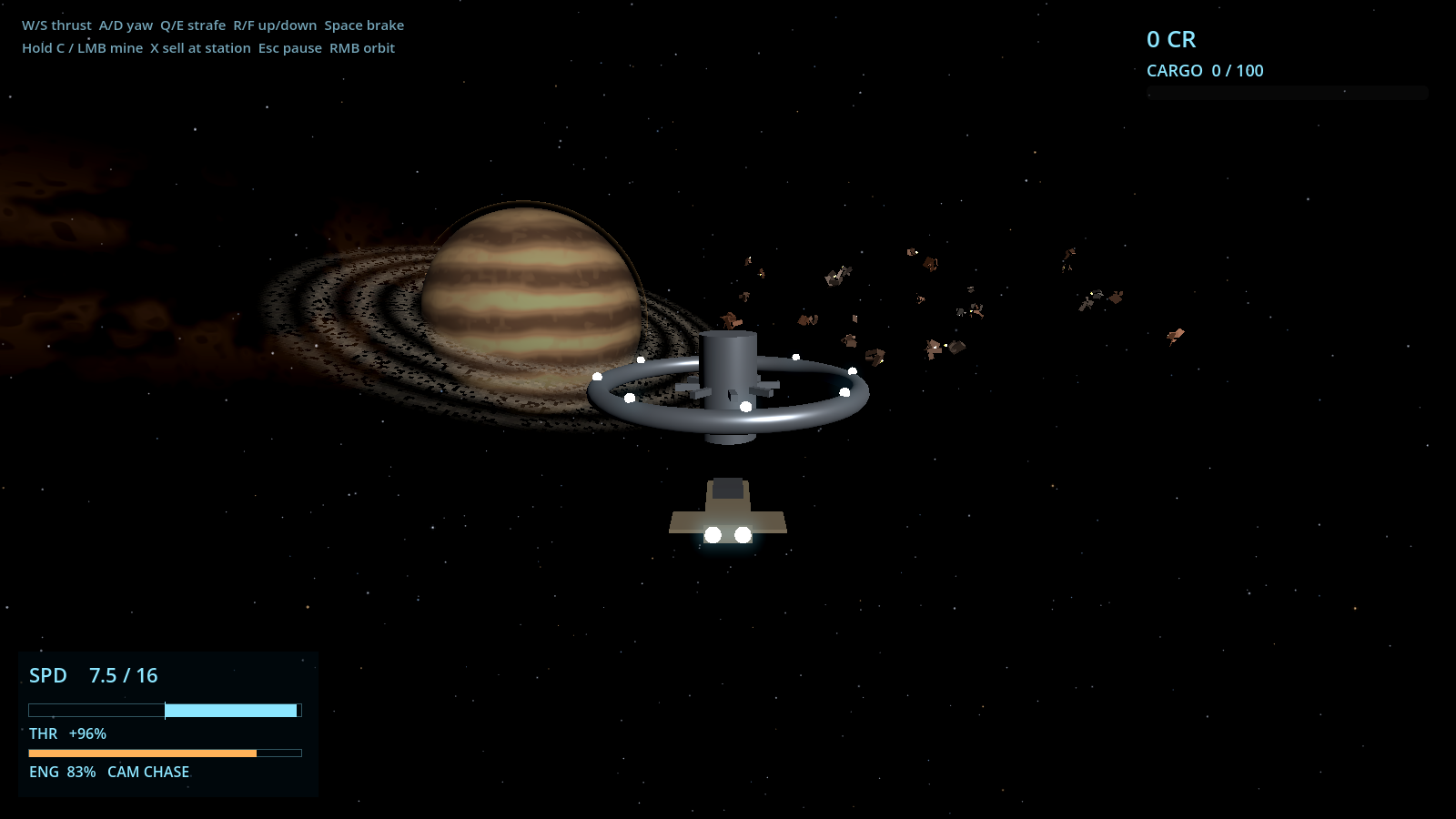 Preview of Space Salvage Starter Kit for Godot 4