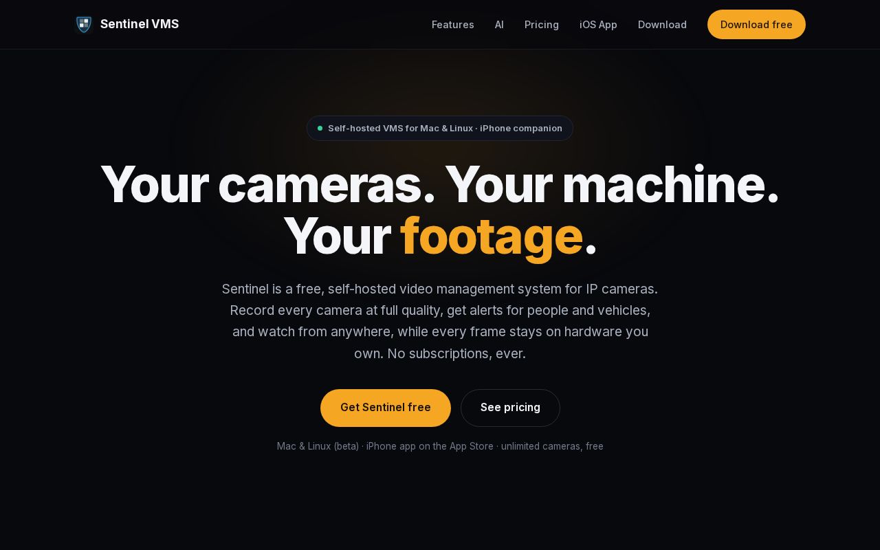 Preview of Sentinel Vms