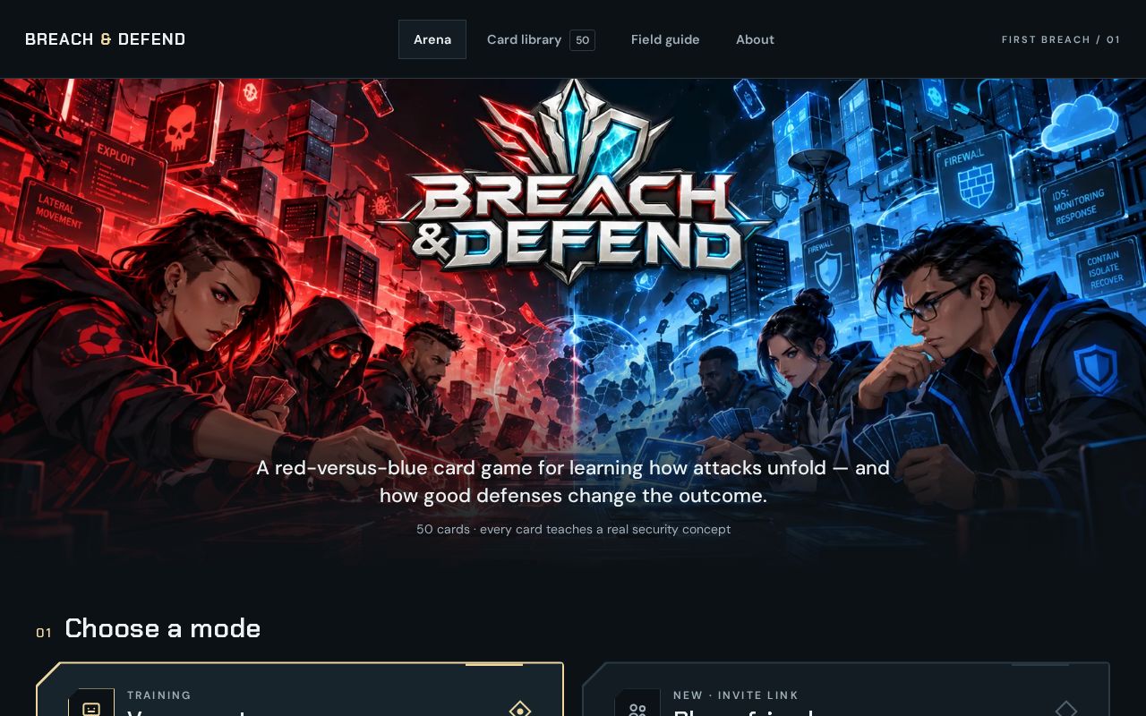 Preview of Breach And Defend
