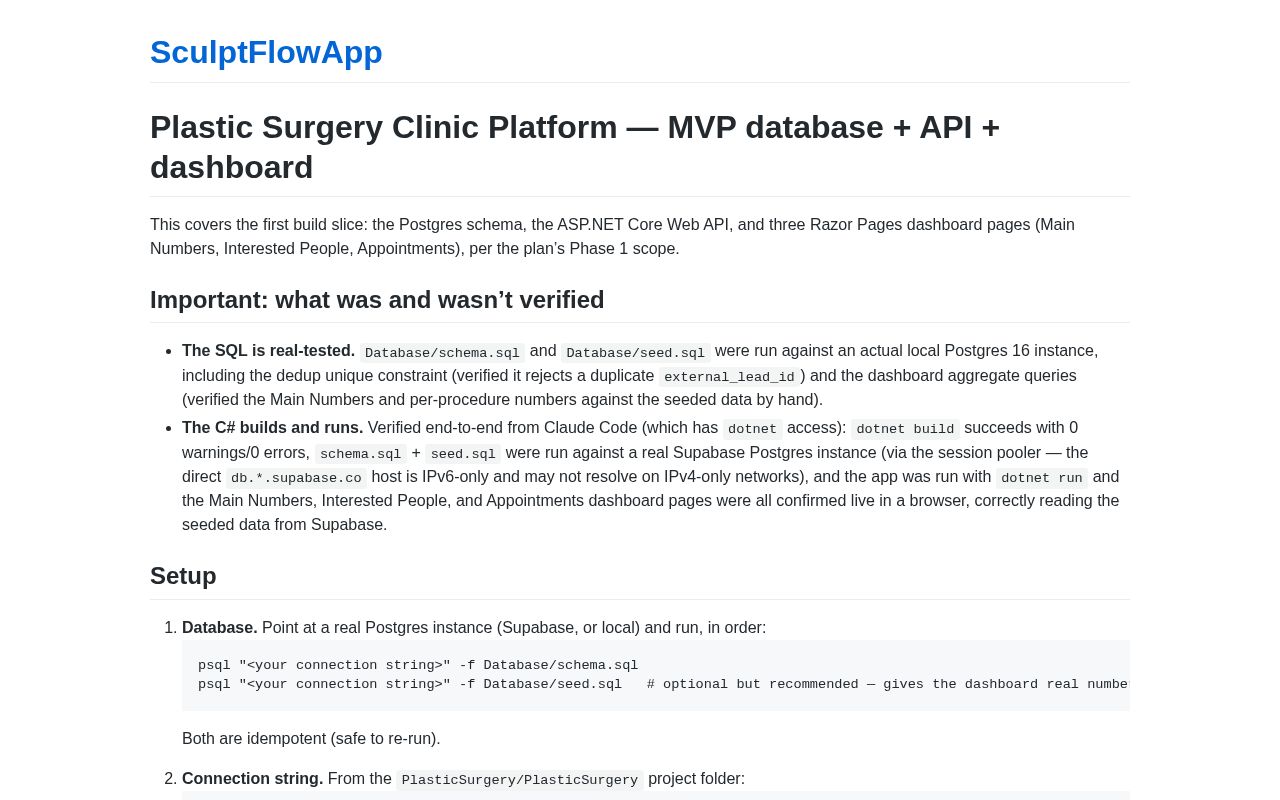 Preview of SculptFlowApp