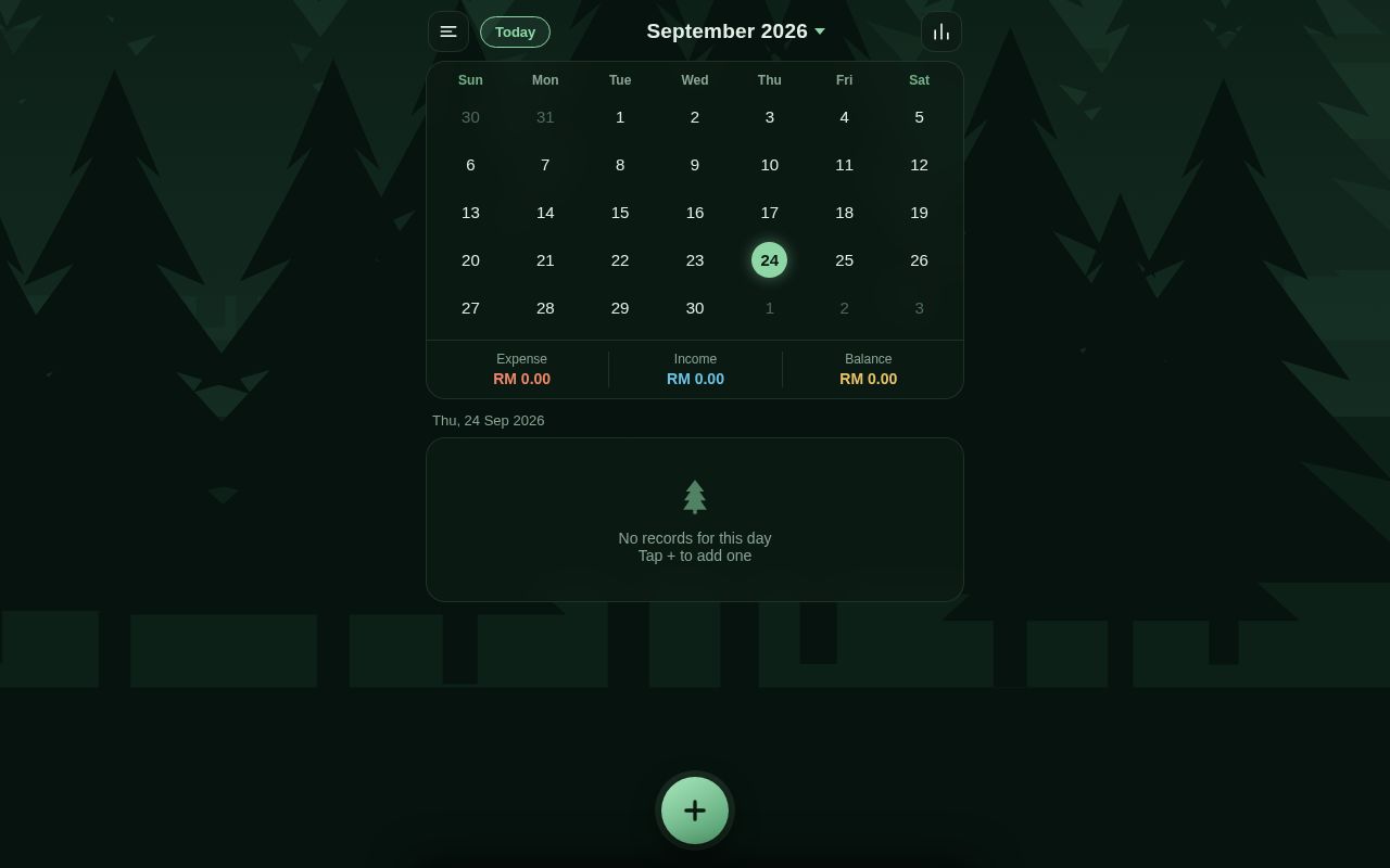 Preview of Daily Ledger