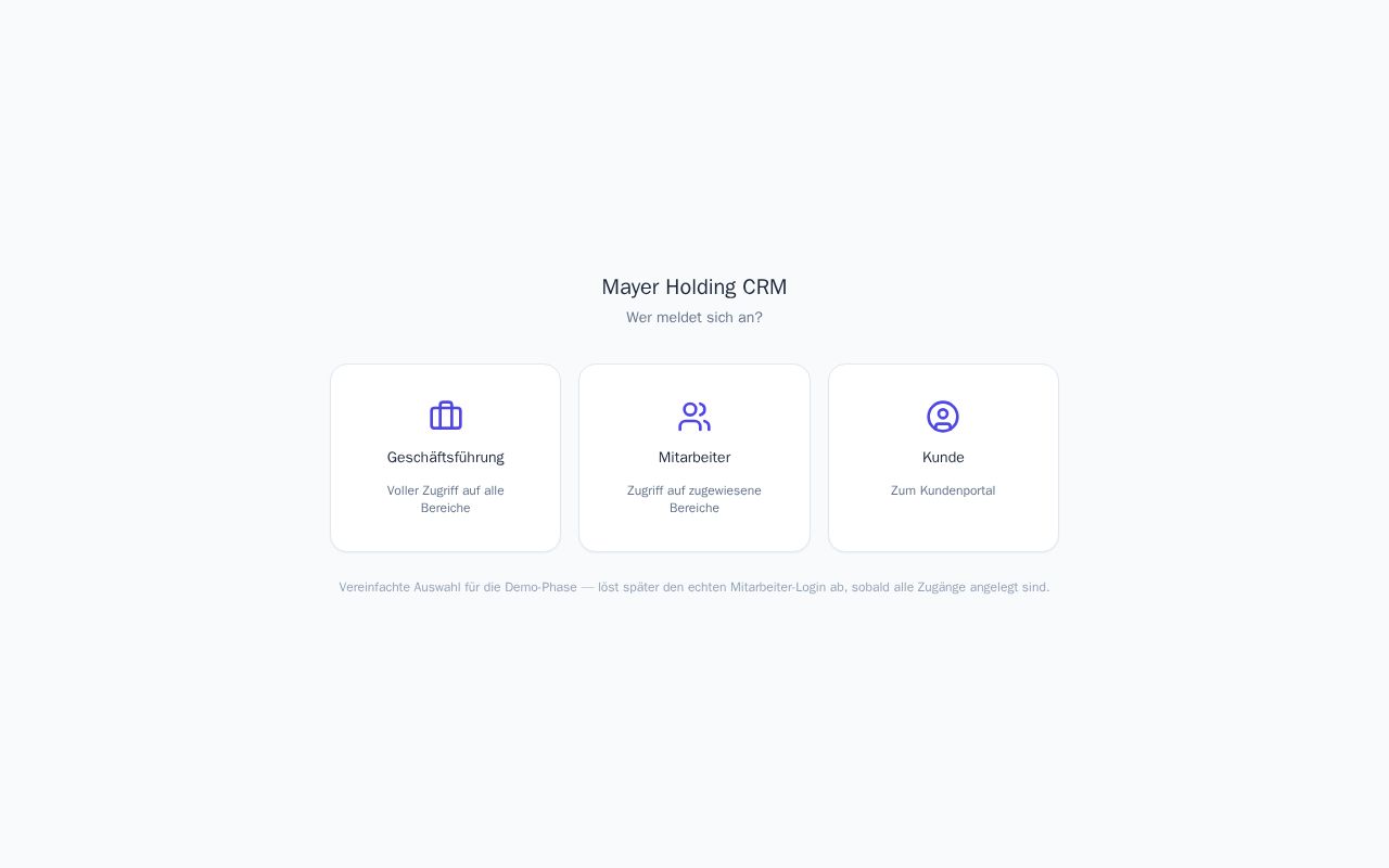 Preview of Mayer Holding Crm