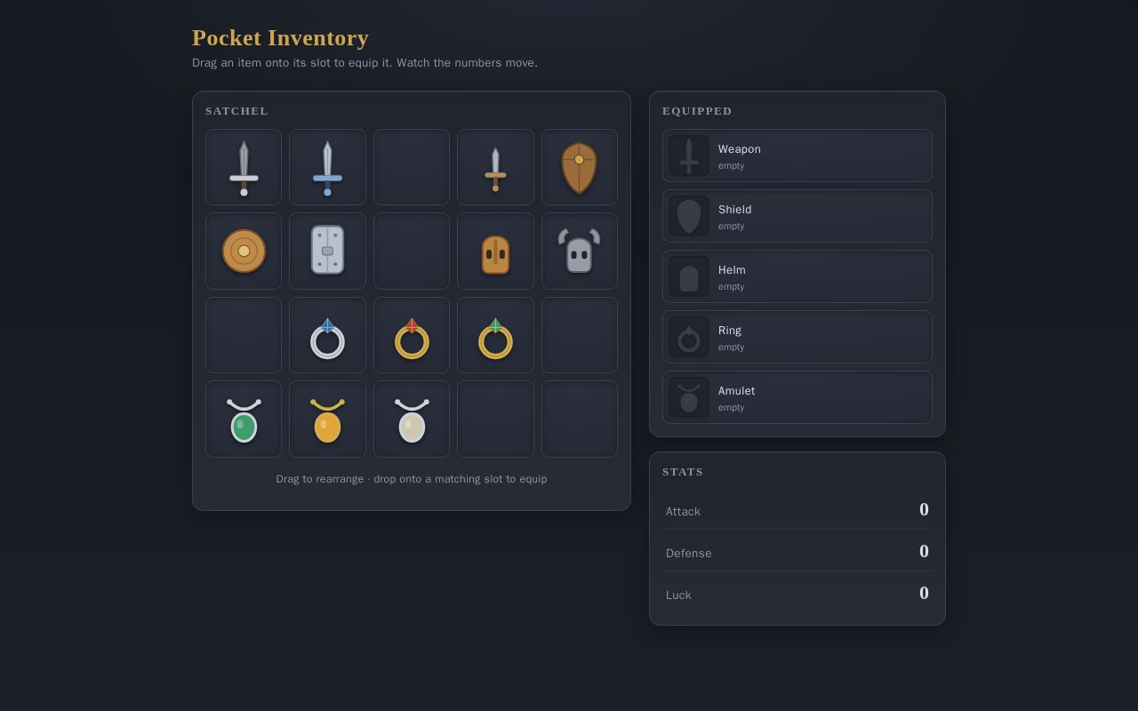 Preview of Pocket Inventory