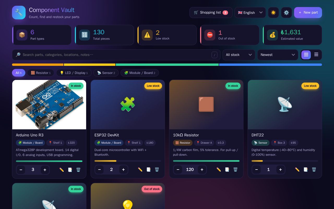 Preview of Komponent Depo
